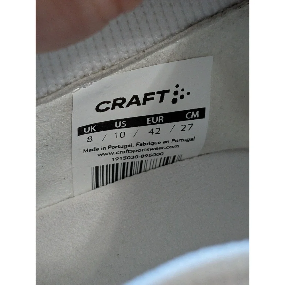 Craft Endurance Nature Trail Running Shoe Mens 10 White Natural 1915029-895000